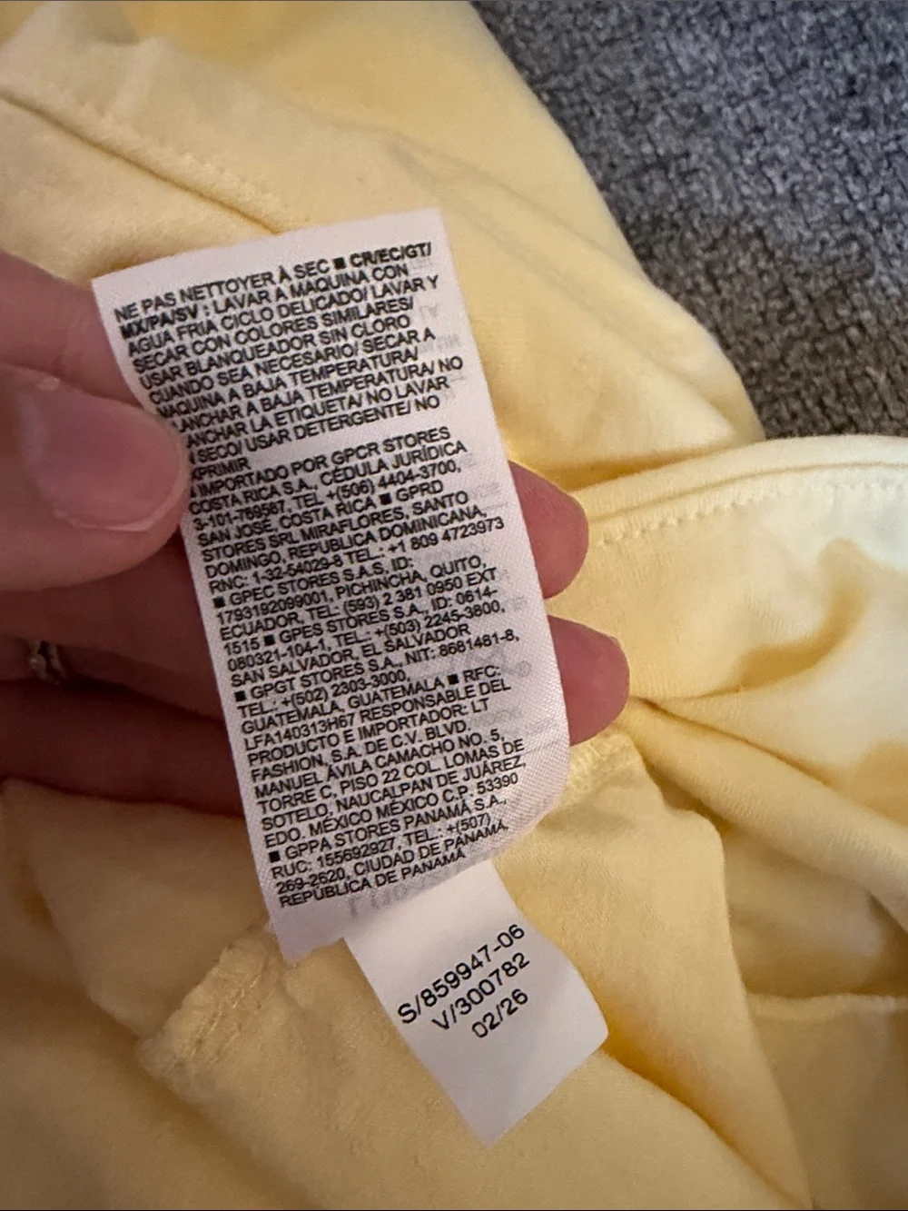 Old Navy Light Yellow Girls' Skort